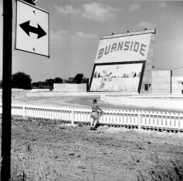 Burnside Drive-In Theatre - From Harry Skrdla (newer photo)
